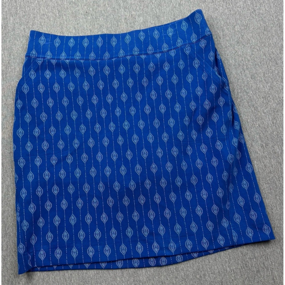 Duluth Trading Noga Skort Stretch Blue Outdoors Pickleball Golf Gorpcore Sz S